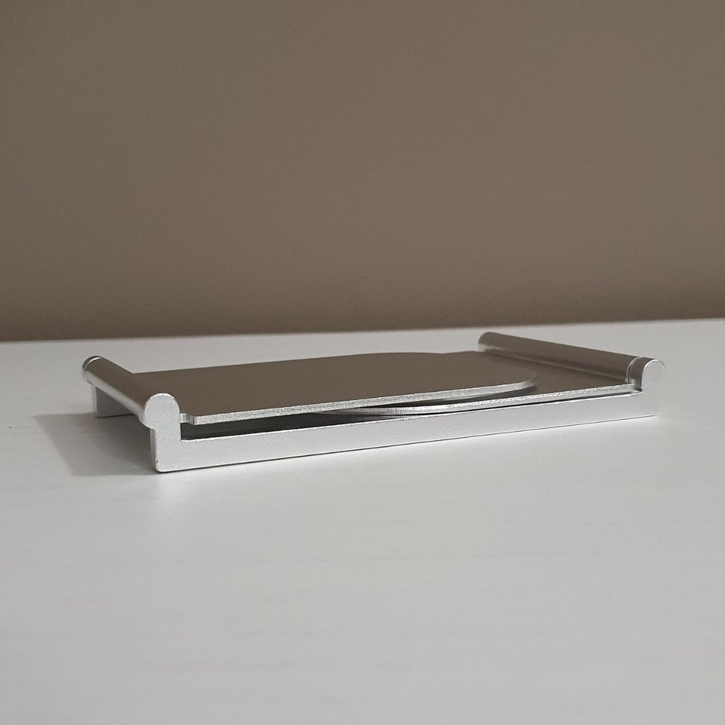 Aluminum bracket accessory for MyGustosa portable coffee maker